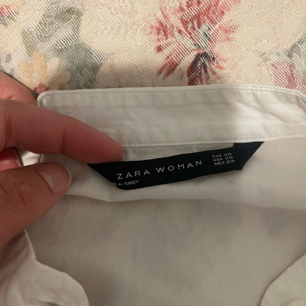Zara Woman Ivory Blouse